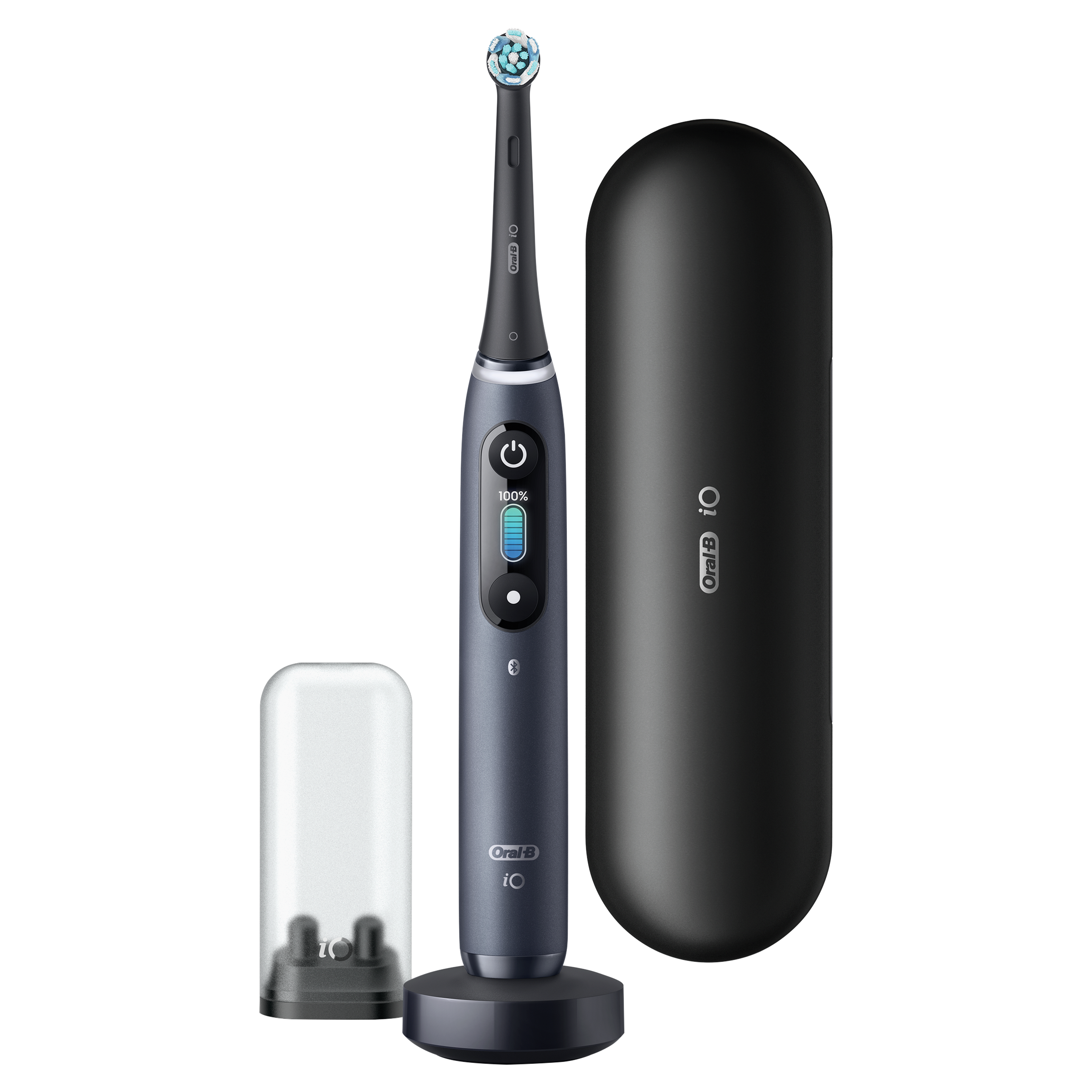 Електрична зубна щітка Oral-B iO Series 8 iOM8.1B2.2BD 3758 Black onyx - фото 1