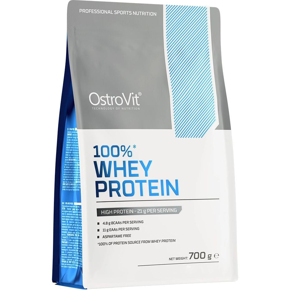 Протеїн OstroVit 100% Whey Protein Strawberry Cream 700 г - фото 1