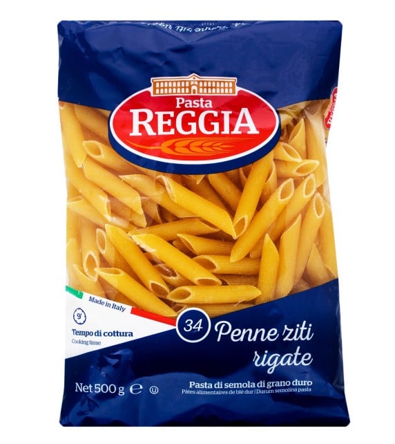 Вироби макаронні Pasta Reggia Pene Ziti Rigati, 500 г (689417) - фото 1
