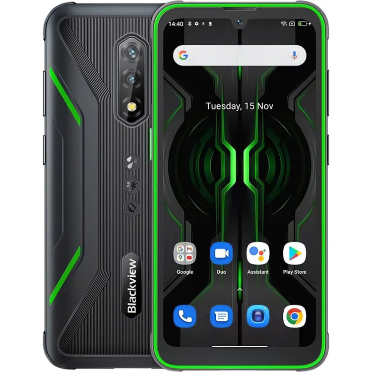 Смартфон Blackview BV5200 Pro 4/64Gb green - фото 1