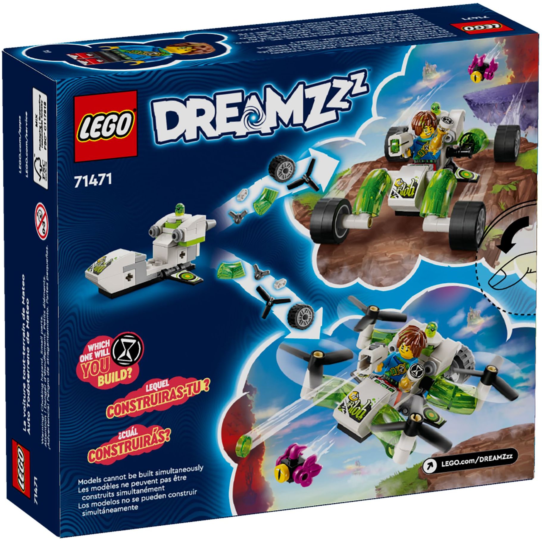 Конструктор LEGO DREAMZzz Позашляховик Матео 94 деталі (71471) - фото 2