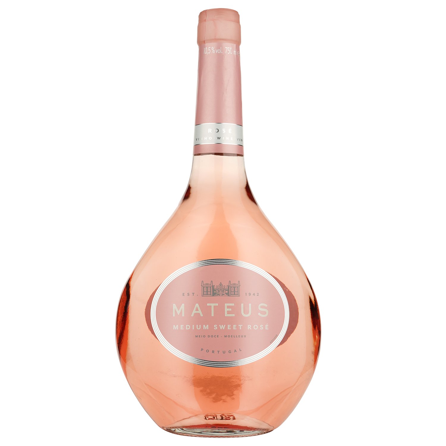 Вино Mateus Rose Aragones, розовое, полусладкое, 10,5%, 0,75 л (8263) - фото 1