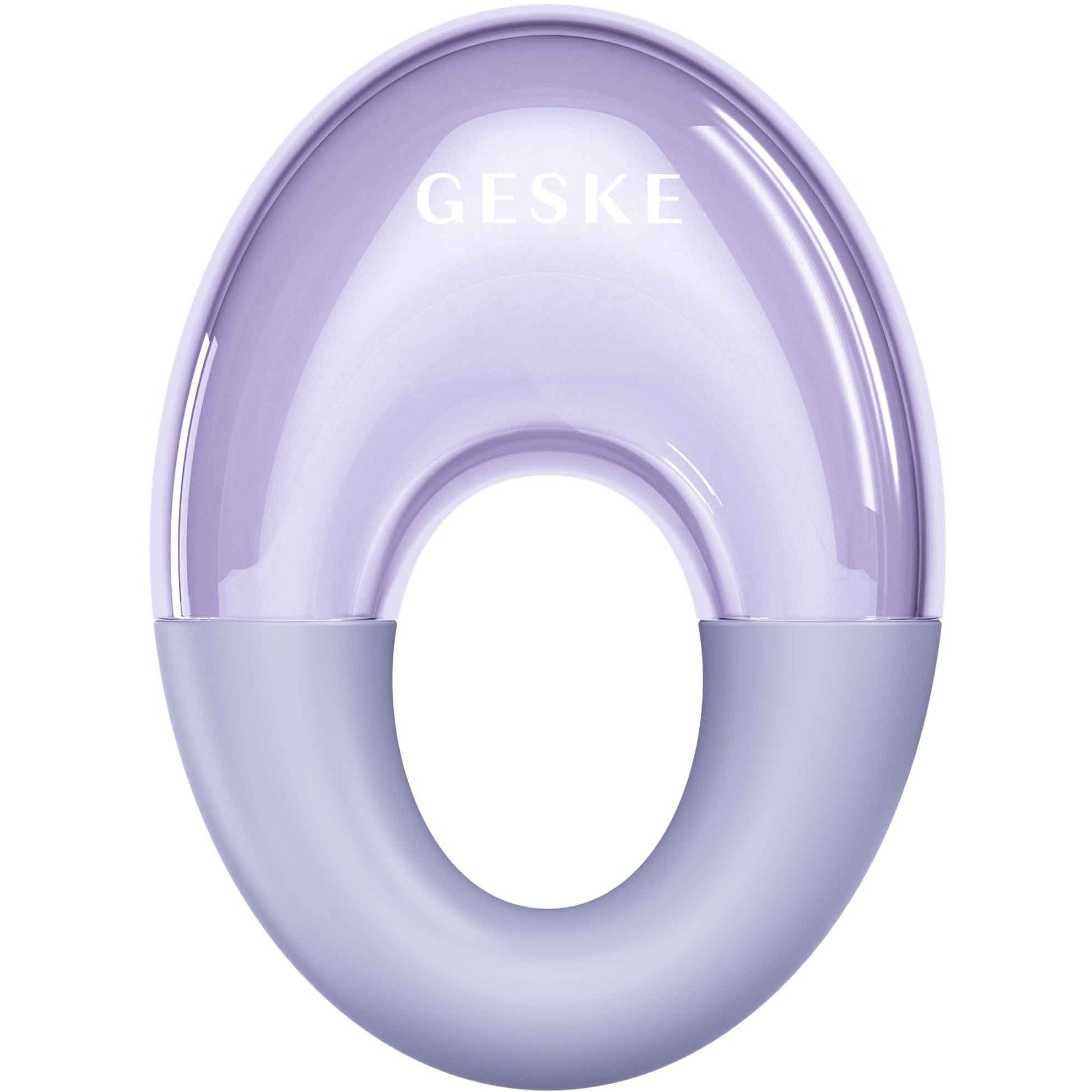 Масажер для очей GESKE Cool & Warm Eye Massager 7 в 1 фіолетовий - фото 2