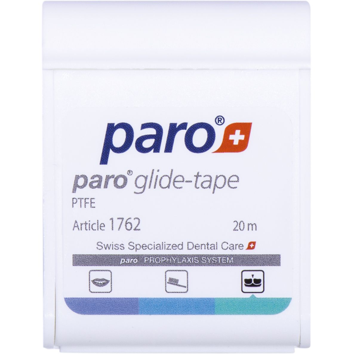 Зубная лента Paro Swiss Glide-Tape тефлоновая 20 м - фото 1