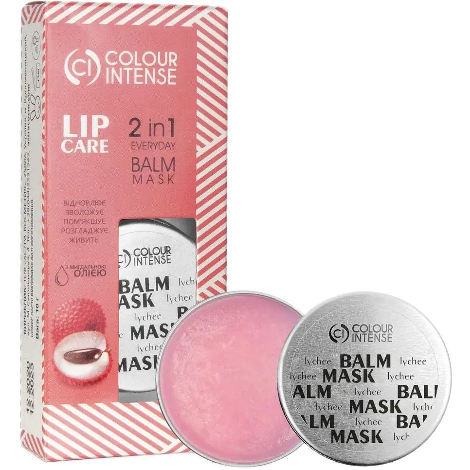 Бальзам-маска для губ Colour Intense Lip Care Живильний №09 (Лічі) 10 г - фото 1