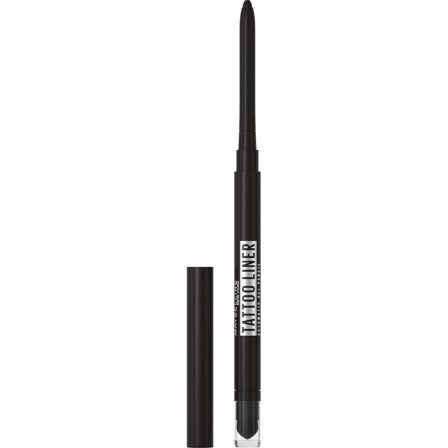 Автоматичний стійкий гелевий олівець для повік Maybelline New York Tattoo Smokey Liner відтінок 010 чорний 1 г (B3367900) - фото 1