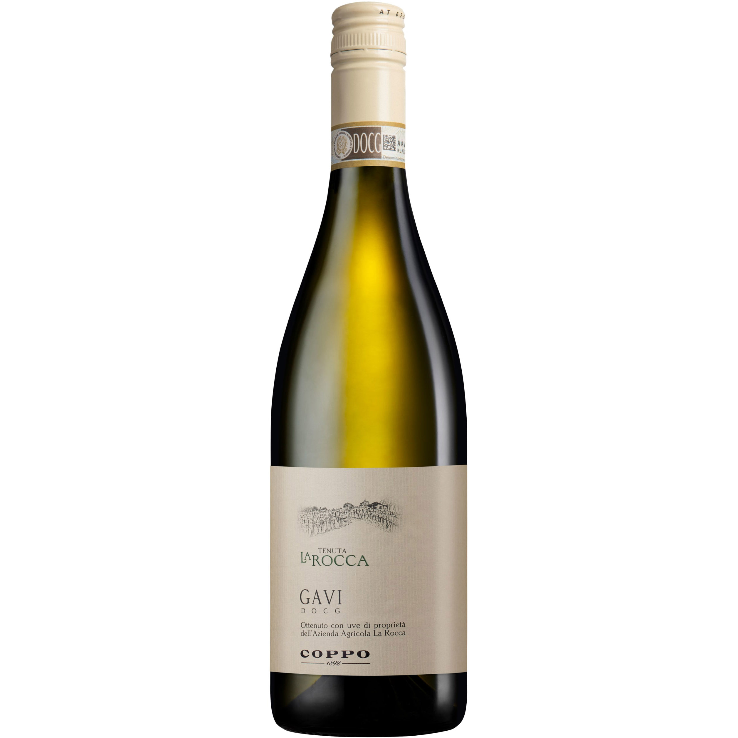 Вино Coppo Tenuta La Rocca Gavi DOCG 2022 белое сухое 0.75 л - фото 1