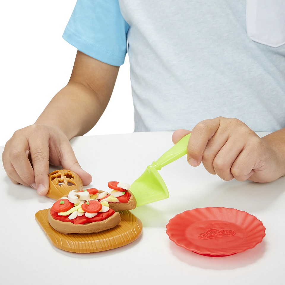 Игровой набор для лепки Hasbro Play-Doh Печем пиццу (F4373) - фото 6