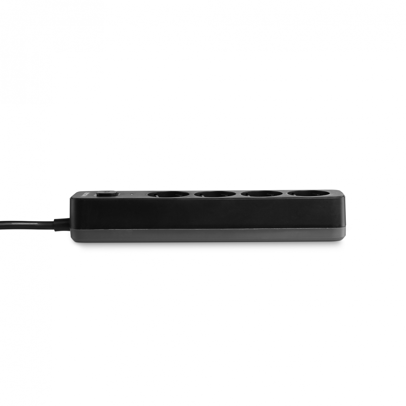 Подовжувач мережевий Videx Oncord з кнопкою з/з 4п 3 м 3x1.5 мм black (VF-PD43G-B) - фото 5