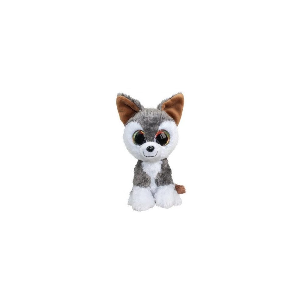 Мягкая игрушка Lumo Stars Волк Hukka классический, 15 см, серый (54987) - фото 1
