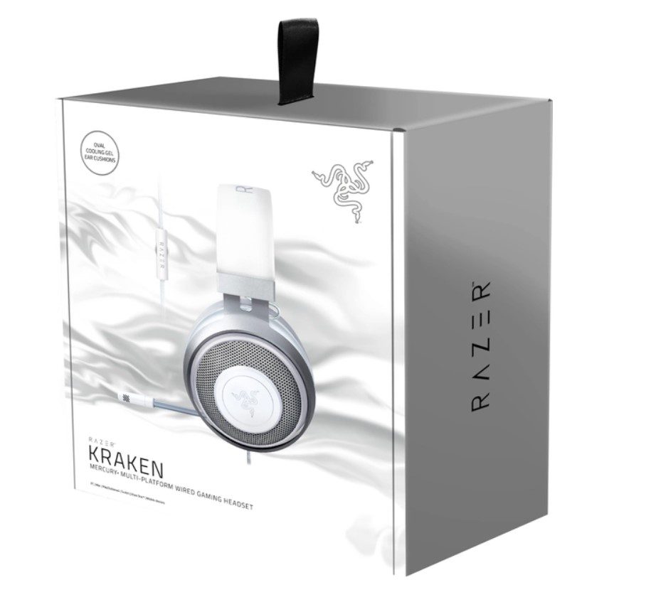 Навушники ігрові Razer Kraken Multi Platform Edition Mercury 7.1 Gray - фото 5