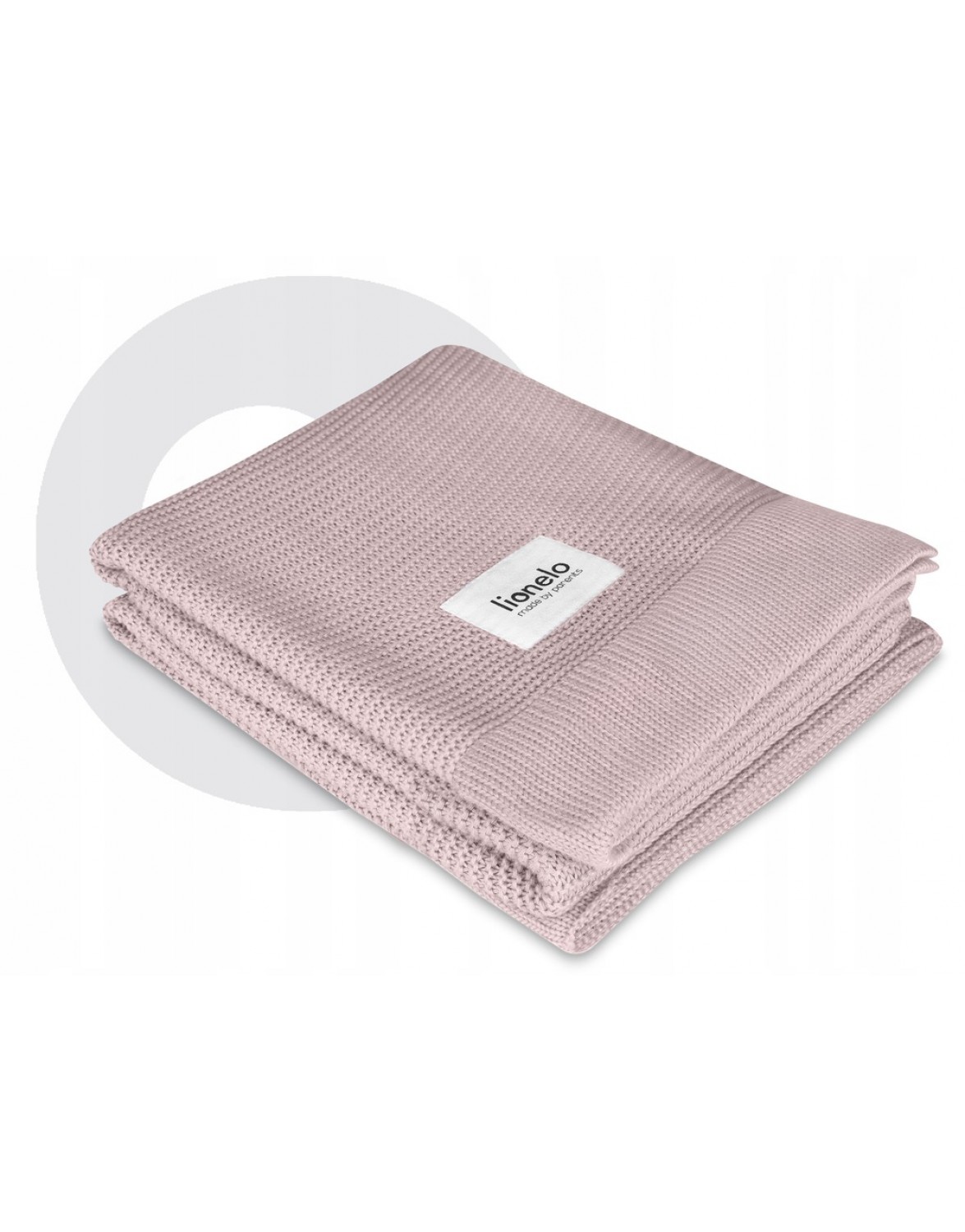 Ковдра Lionelo Bamboo Blanket Pink, 100х75 см, рожева (LO-BAMBOO BLANKET PINK) - фото 5