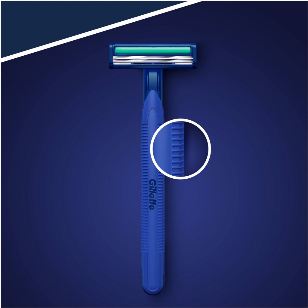 Одноразові станки для гоління Gillette Blue 2 Plus, 5 шт. (81661419) - фото 4