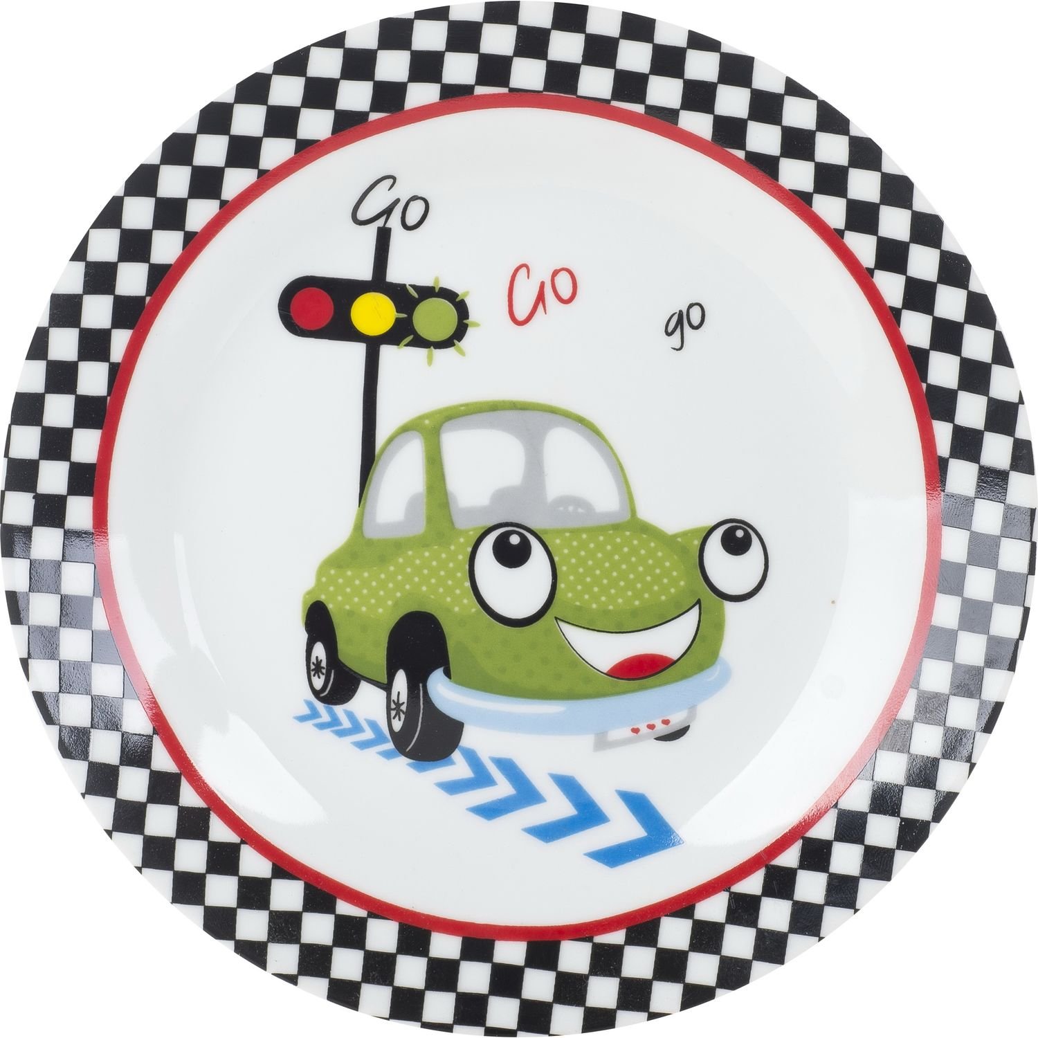 Набор детской посуды Limited Edition Funny Car 3 предмета (YF6028) - фото 4