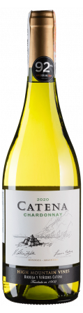 Вино Catena Zapata Chardonnay, белое, сухое, 13,5%, 0,75 л - фото 1