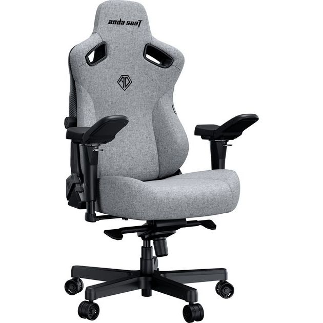 Кресло игровое Anda Seat Kaiser 3 Pro Size XL Grey Fabric - фото 5