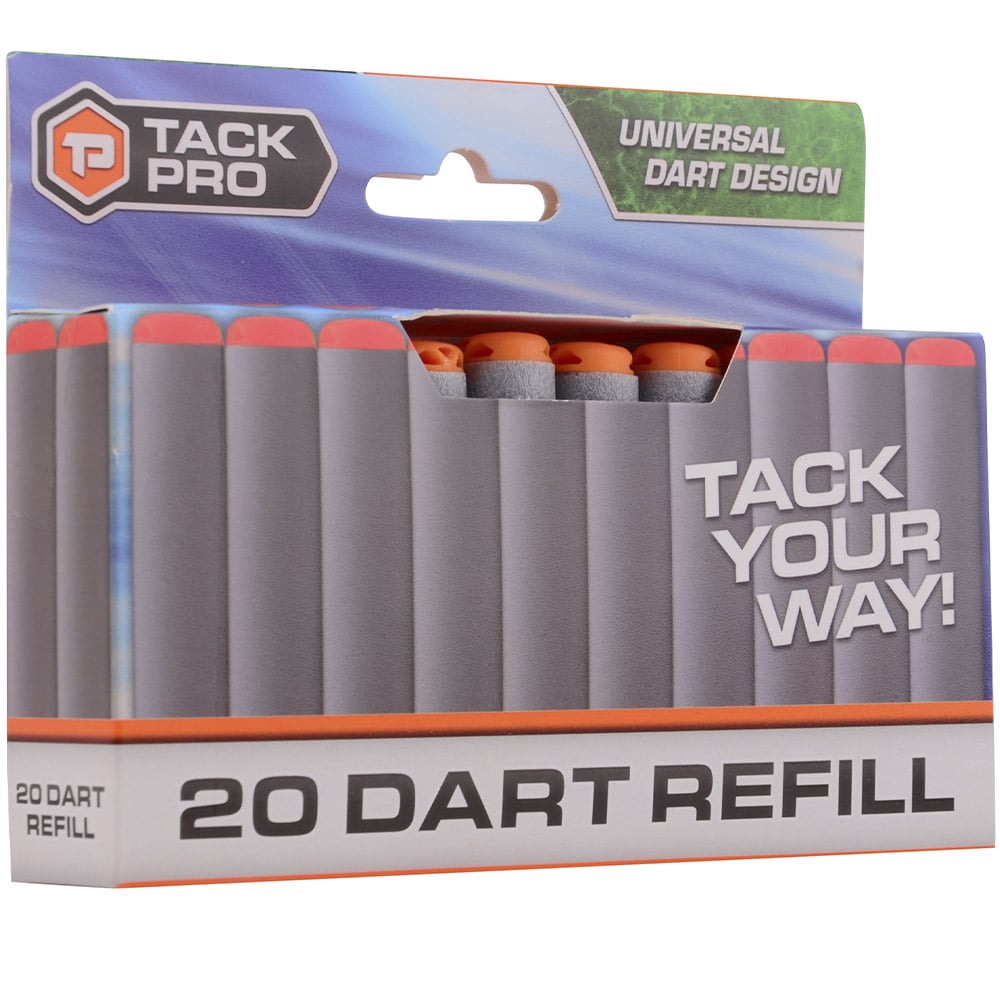 Набір дротиків Tack Pro Dart Refill для бластера, 20 шт. (31051) - фото 1