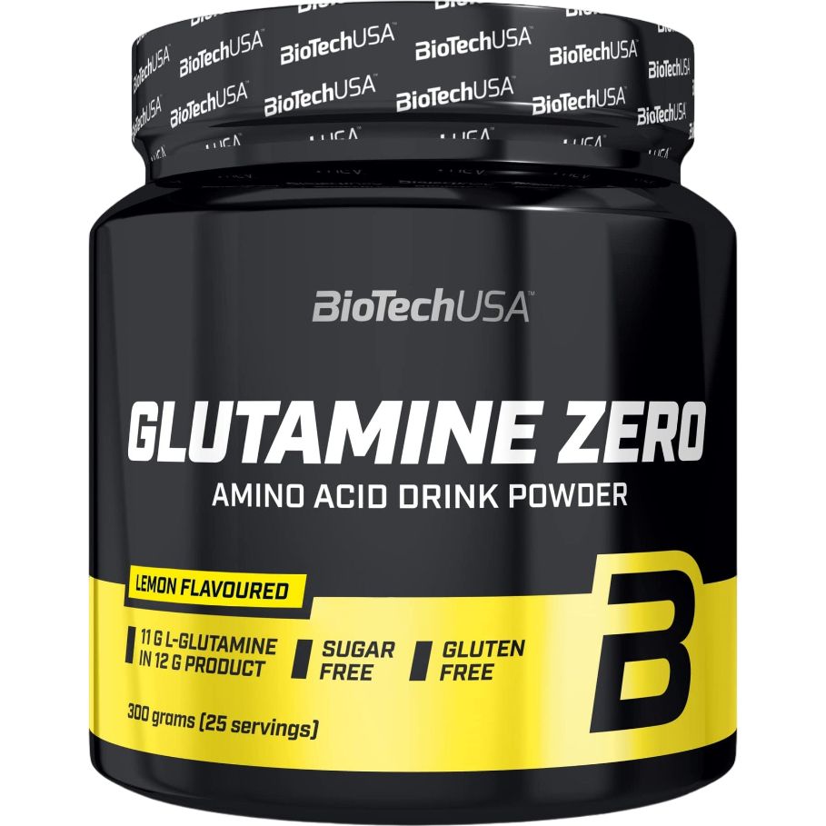 Аминокислота BioTech Glutamine Zero Лимон 300 г - фото 1