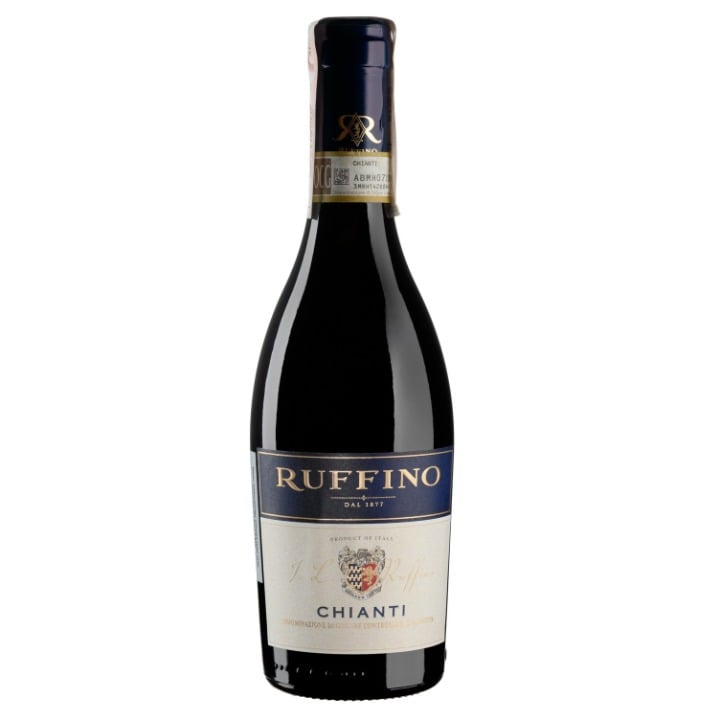 Вино Ruffino Chianti DOCG, червоне, сухе, 12,5%, 0,375 л (4824) - фото 1