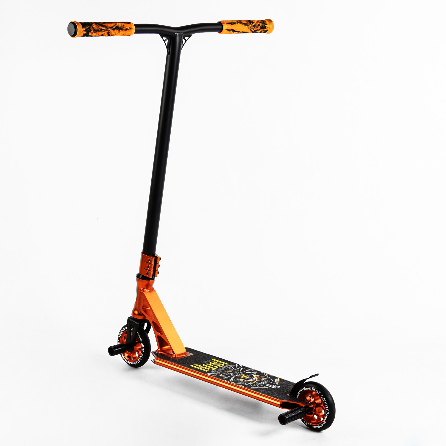 Самокат трюковый Best Scooter 60х85 см Оранжевый 000231660 - фото 4