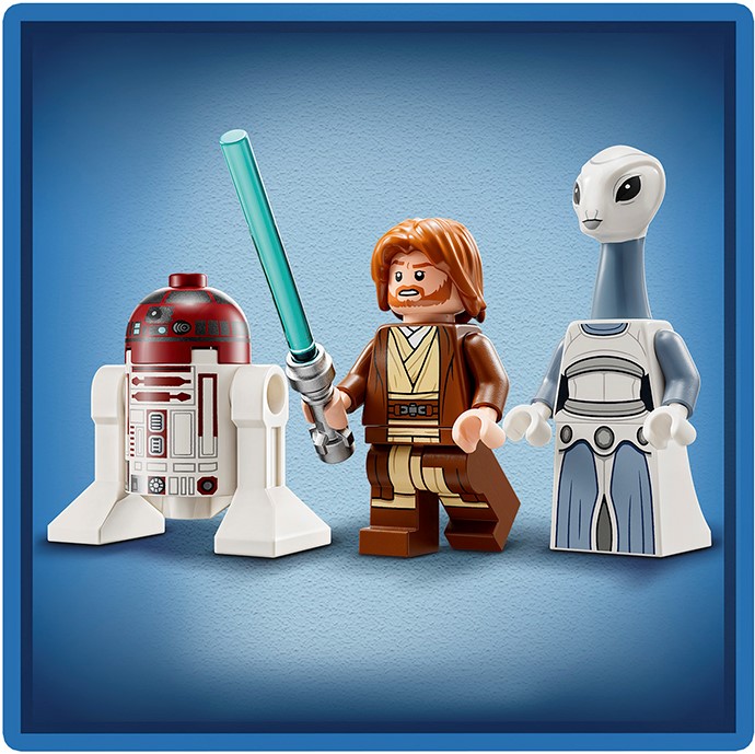 Конструктор LEGO Star Wars Джедайський винищувач Обі-Вана Кенобі, 282 деталь (75333) - фото 8