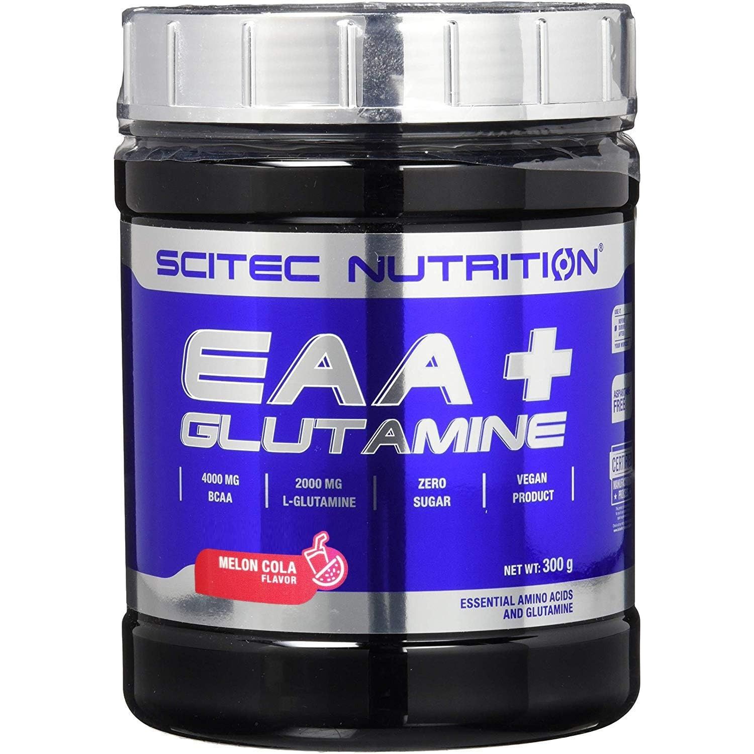 Аминокислоты Scitec Nutrition EAA+Glutamine Дыня-кола 300 г - фото 1