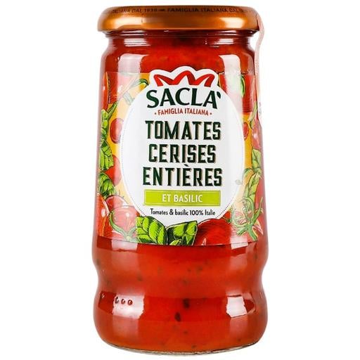 Соус Sacla Наполетана томатний з базиліком, 345 г - фото 1