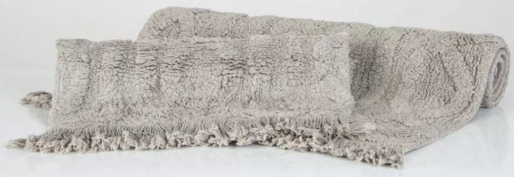 Набор ковриков Irya Jebel gri, 90х60 см и 60х40 см, серый (svt-2000022264594) - фото 2