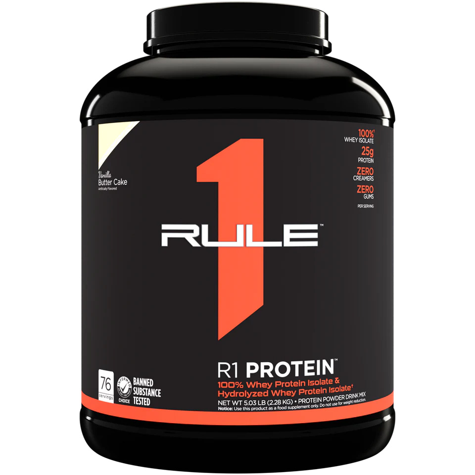 Протеин Rule 1 R1 Protein Ванильный пирог 2280 г - фото 1