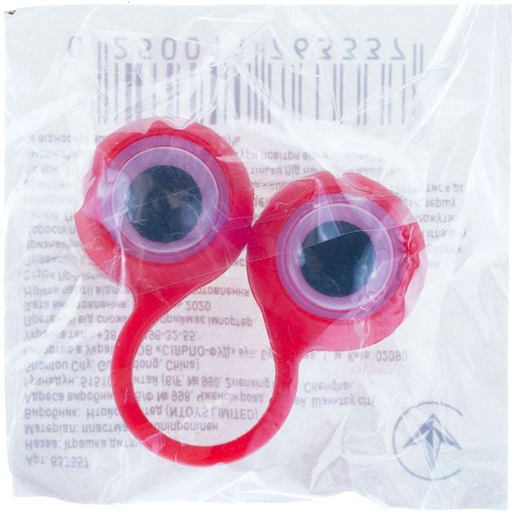 Іграшка дитяча пальчикова очі D1 Offtop, червоний (833857) - фото 1