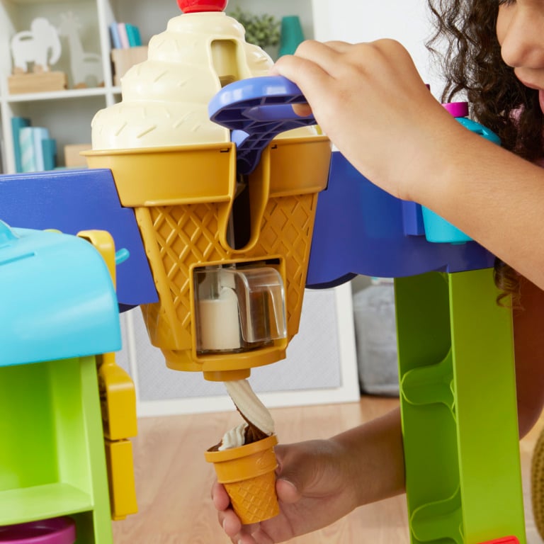 Ігровий набір для ліплення Hasbro Play-Doh Фургон із морозивом (F1039) - фото 5