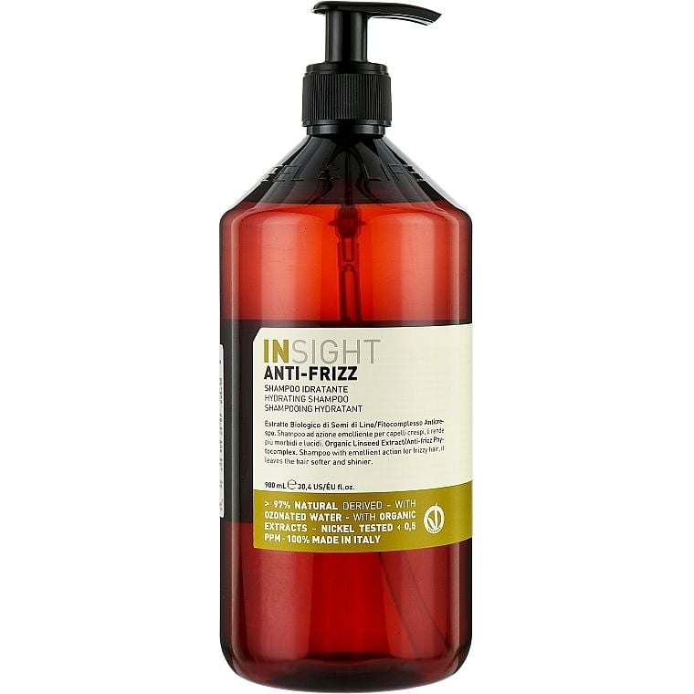 Шампунь Insight Anti-Frizz Hydrating Shampoo Увлажняющий с анти-фриз эффектом 900 мл - фото 1