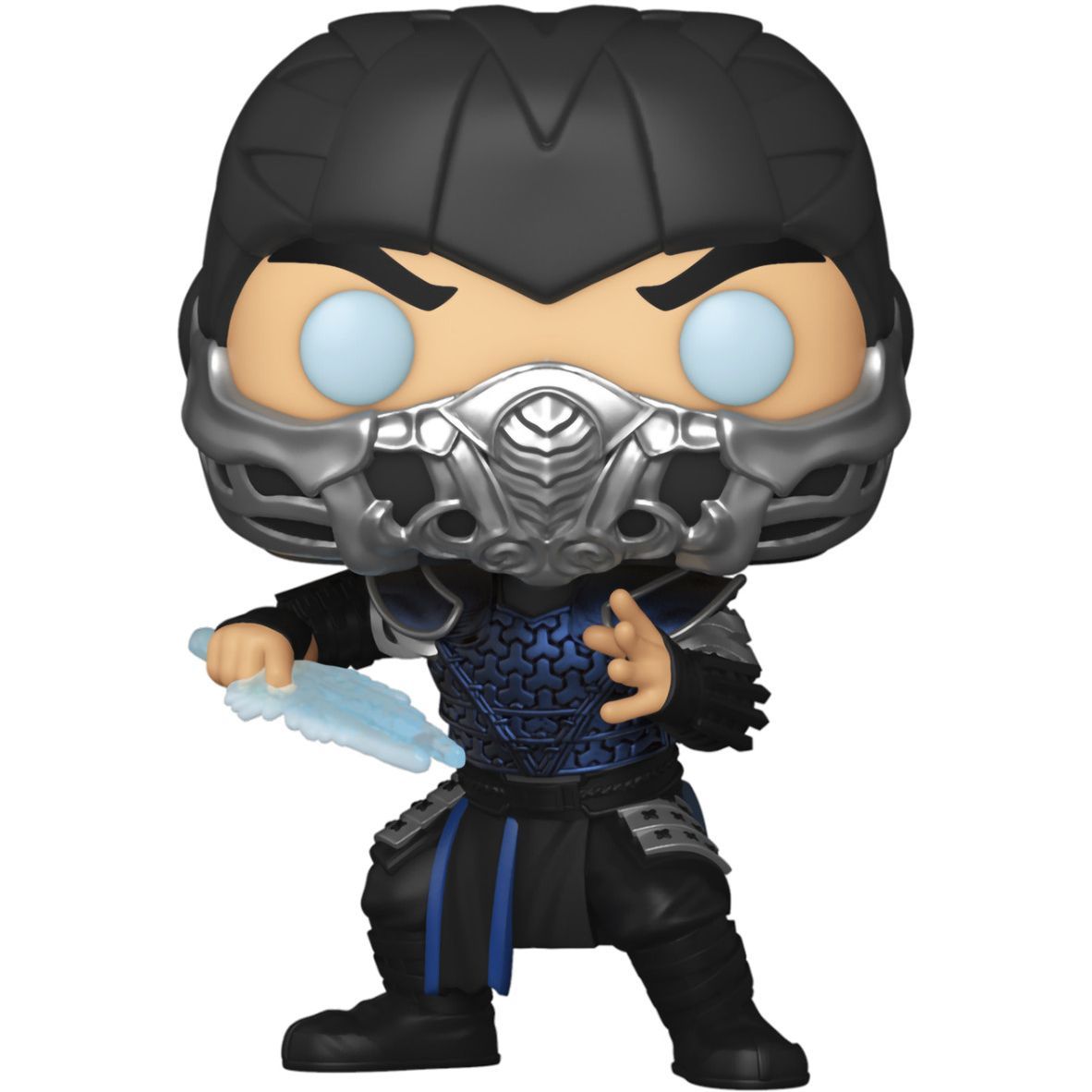 Фигурка Funko Pop Фанко Поп Мортал Комбат Саб-Зиро Mortal Kombat Sub-Zero (GitD) 10 см MK SZG 1057 - фото 1