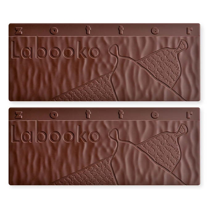 Шоколад чорний Zotter Labooko Belize 72% Dark Chocolate органічний 70 г (2 шт. х 35 г) - фото 2