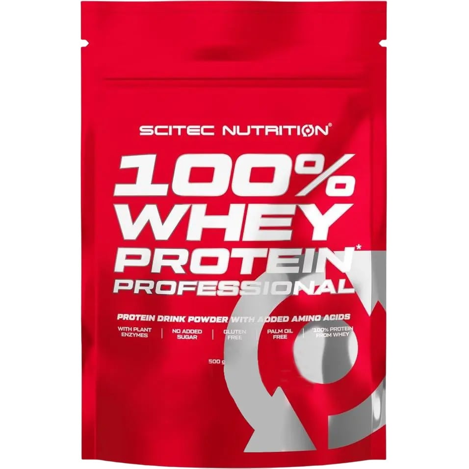 Протеин Scitec Nutrition Whey Protein Professional White Chocolate 500 г - фото 1