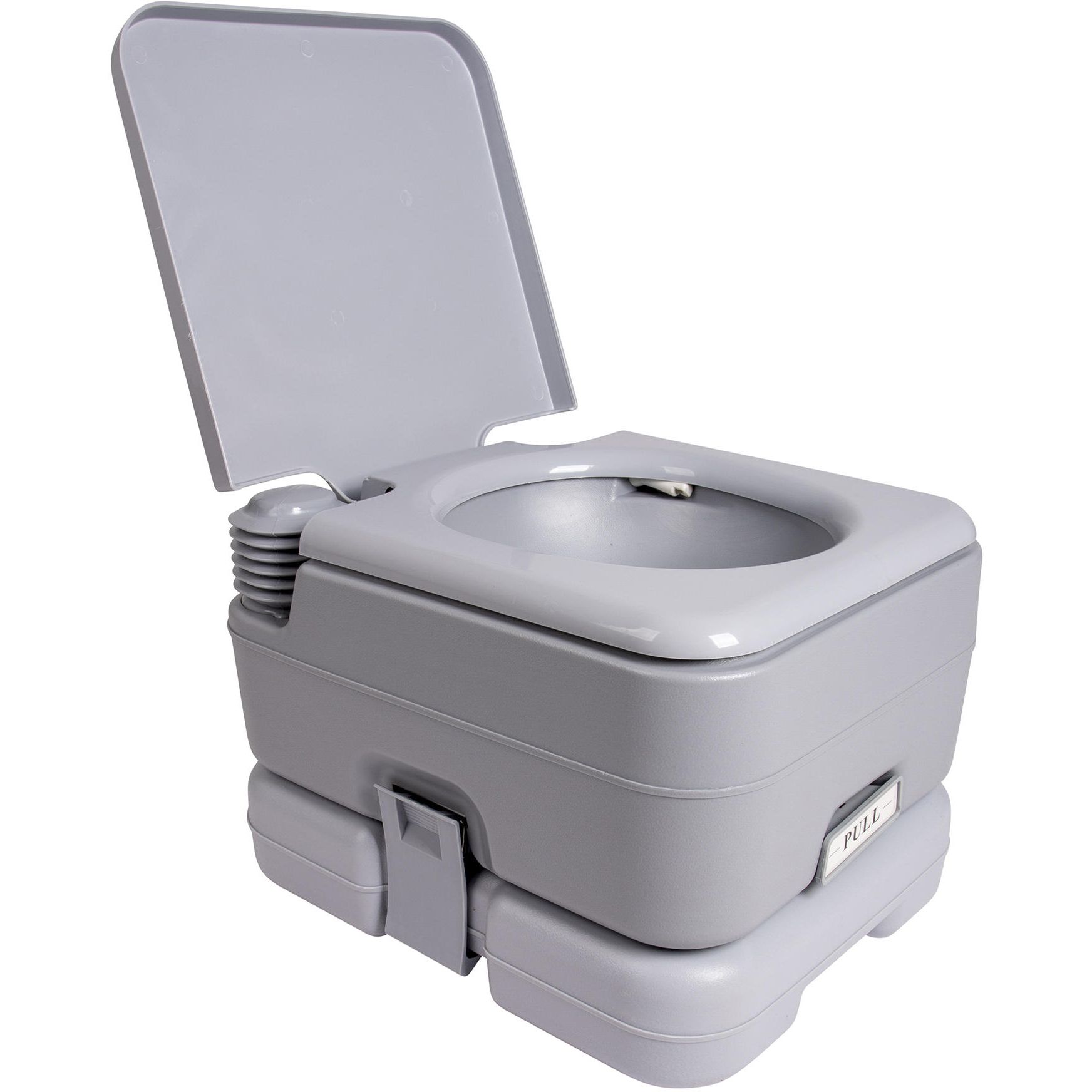 Біотуалет Bo-Camp Portable Toilet Flush 10 Liters Grey (5502825) - фото 1