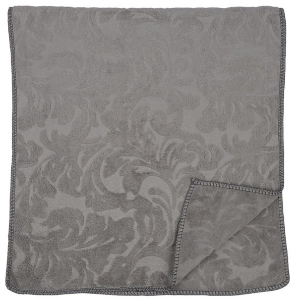 Кухонное полотенце Idea Home Flowers, 75х35 см, серый (RZ104-2) - фото 1