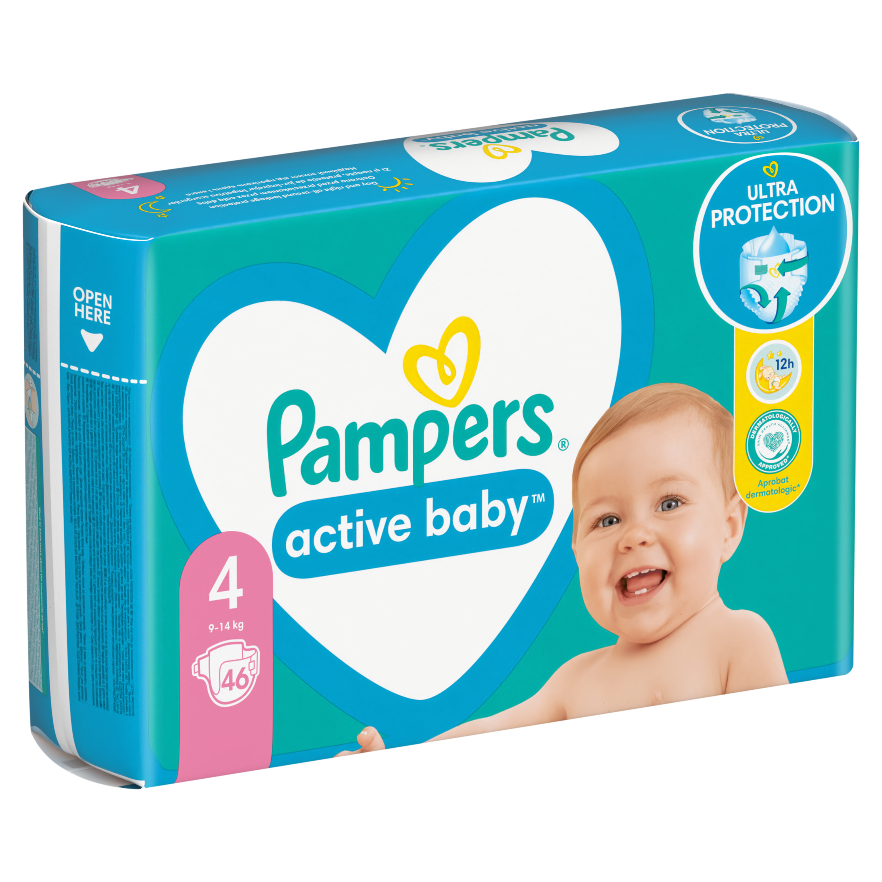 Підгузки Pampers Active Baby 4 (9-14 кг) 46 шт. - фото 3