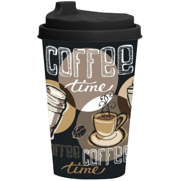 Чашка Herevin Cup-Coffee Time 340 мл (161912-020) - фото 1