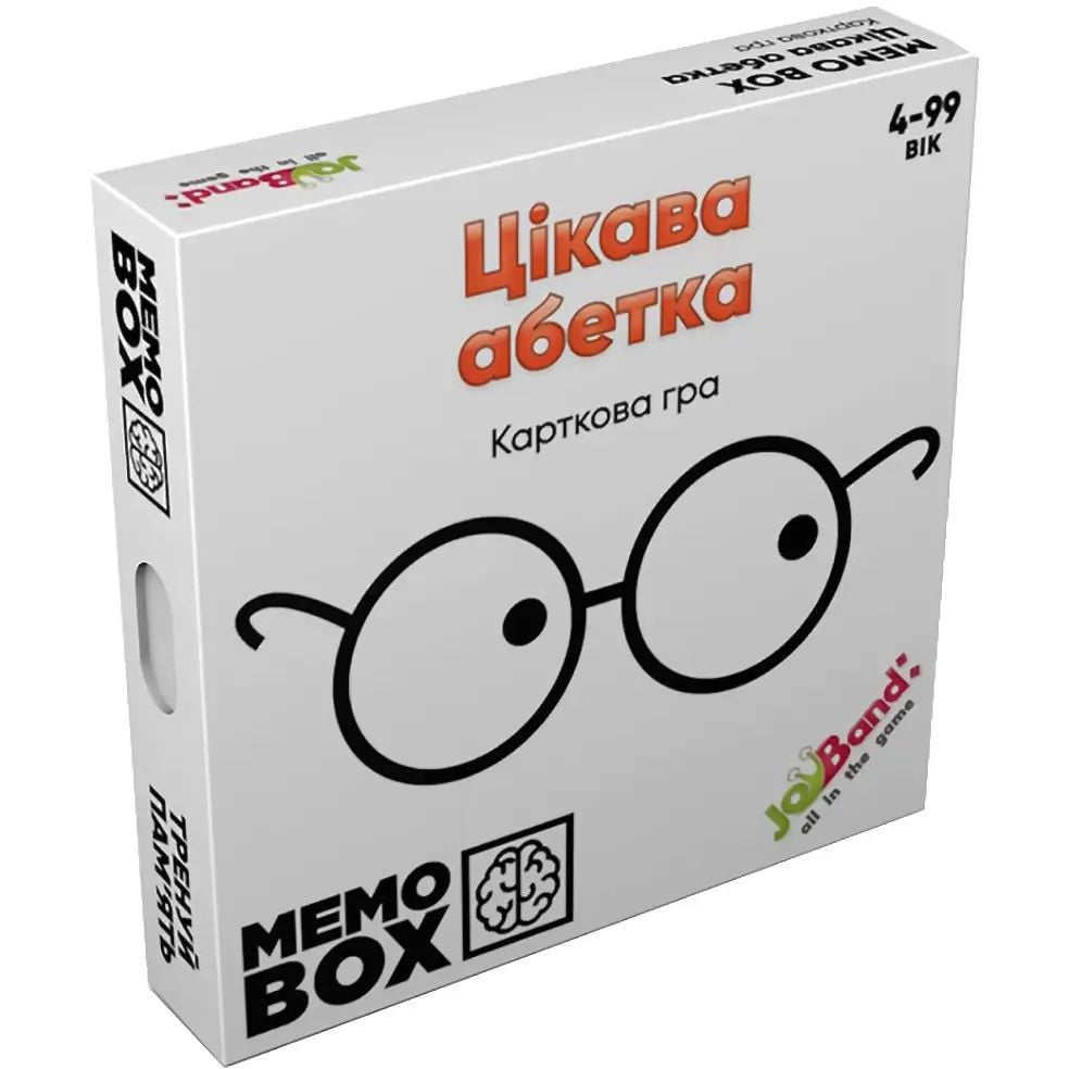 Настільна гра JoyBand MemoBox Цікава Абетка (MB0003) - фото 1