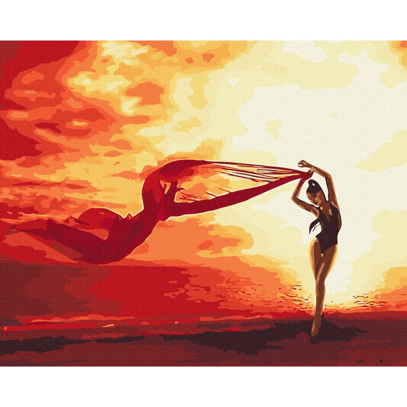 Картина по номерам Танец страсти Brushme 40x50 см разноцветная 000277417 - фото 1