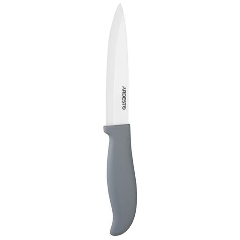 Нож слайсер Ardesto Fresh, 24,5 см, серый (AR2124CG) - фото 1