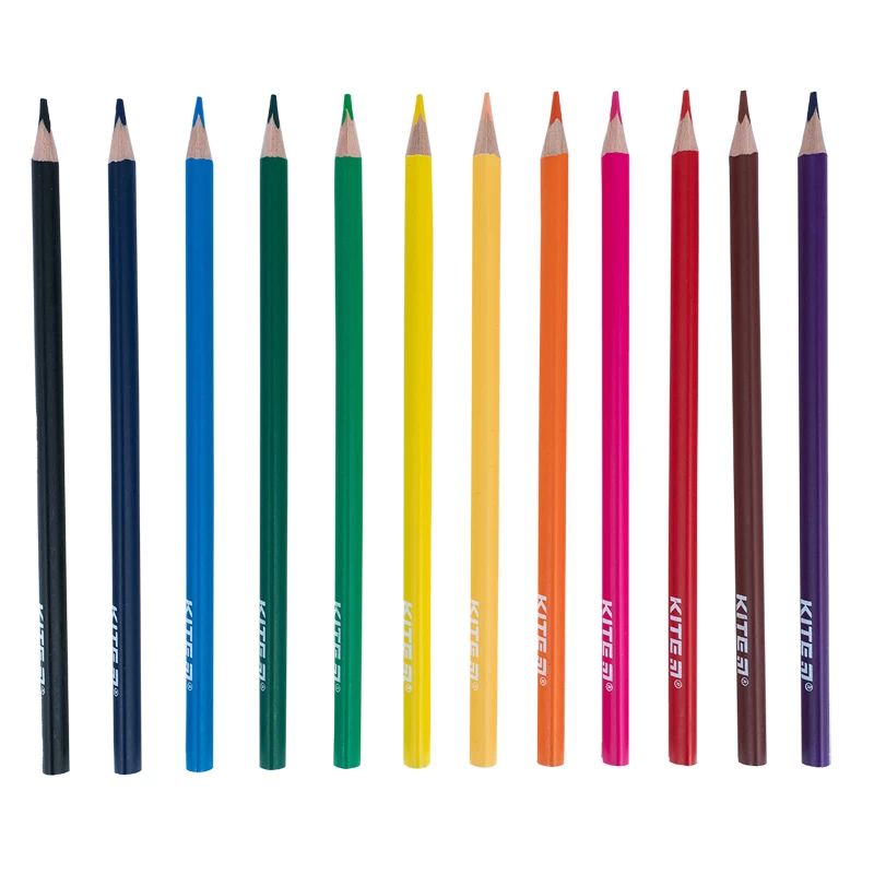 Цветны карандаши Kite Fantasy трехгранные 12 шт. (K22-053-2) - фото 3
