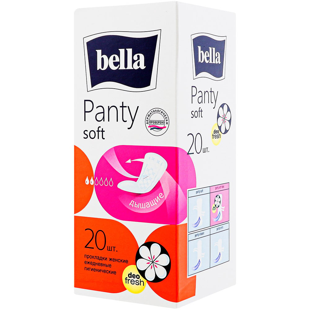Щоденні прокладки Bella Panty Soft deo fresh 20 шт. - фото 1
