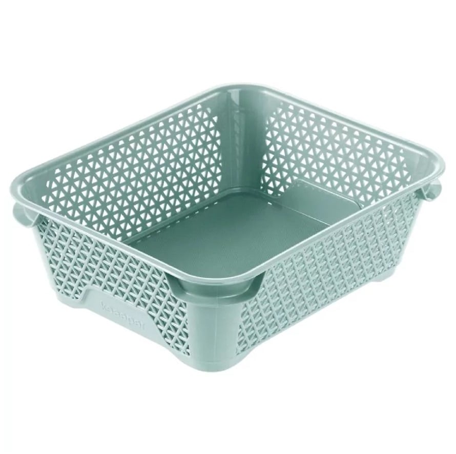 Ящик для зберігання Keeeper mini basket А-6, 19,9х16,2х8 см, аквамарин (373.2) - фото 1
