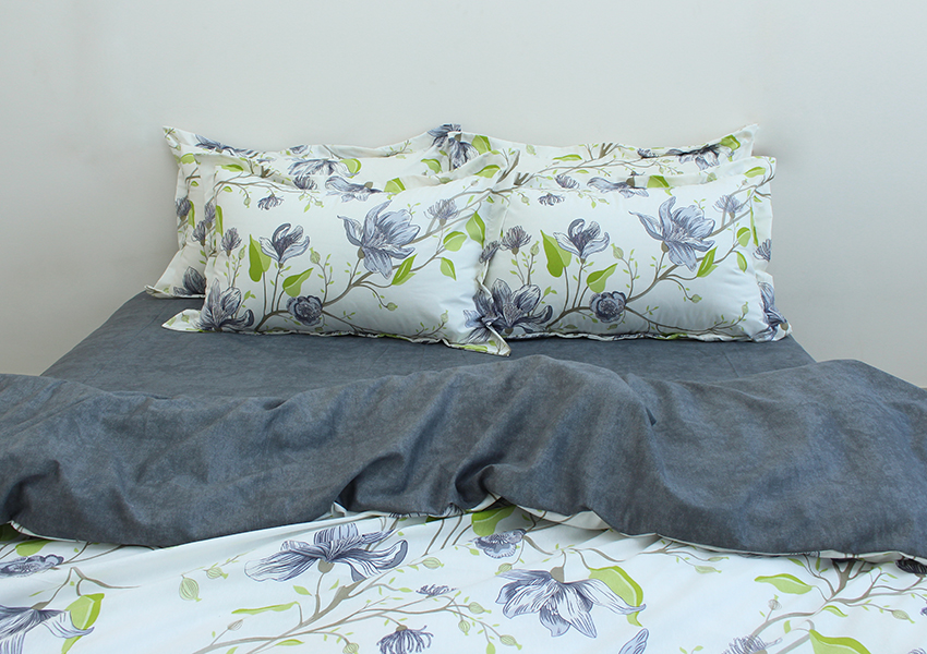 Комплект постельного белья TAG Tekstil с компаньоном Семейный 000211010 (R-T9190) - фото 2