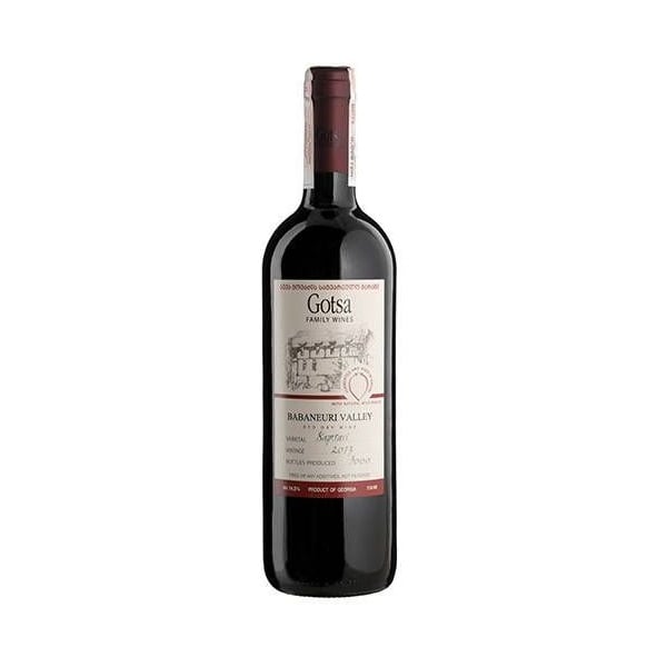 Вино Gotsa Family Wines Saperavi, красное, сухое, 0,75 л - фото 1