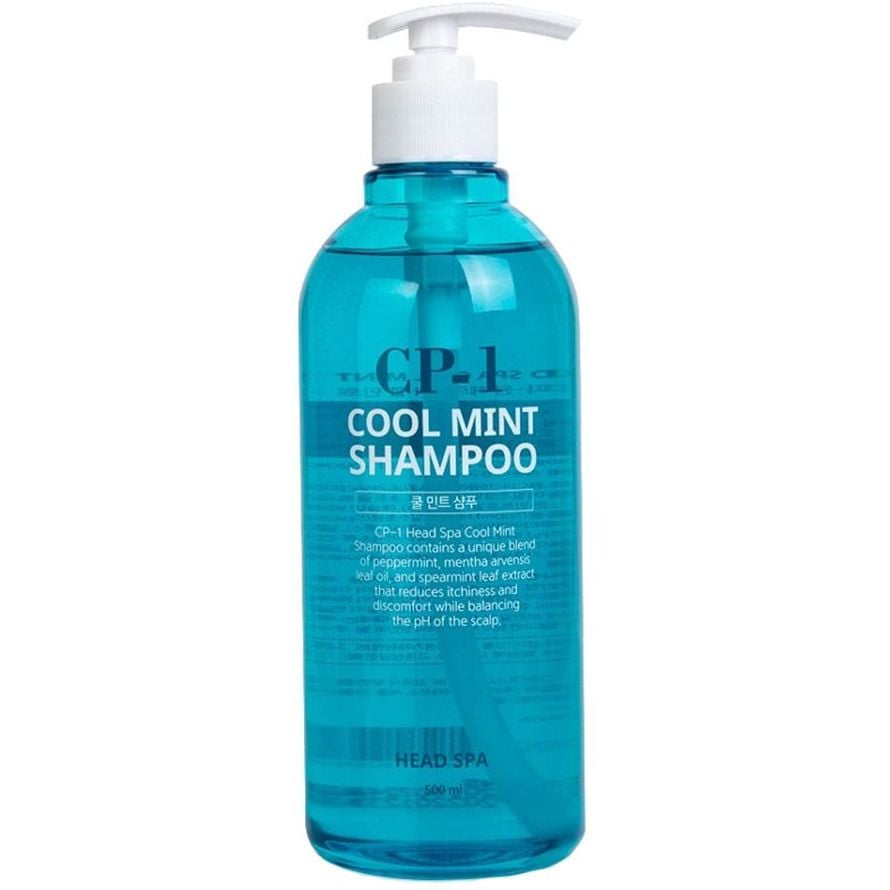 Шампунь Esthetic House CP-1 Head Spa Cool Mint Shampoo, охлаждающий, 500 мл - фото 1