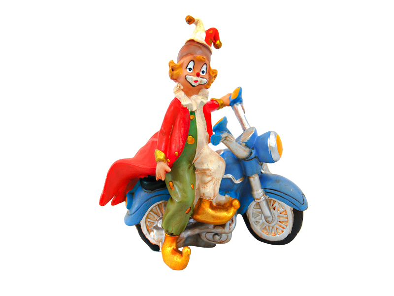Декоративная фигурка Lefard Клоун, 10 см, разноцвет (390-135) - фото 1