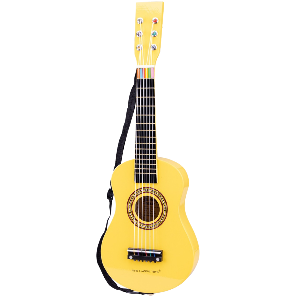 Гитара New Classic Toys желтая (10343) - фото 1